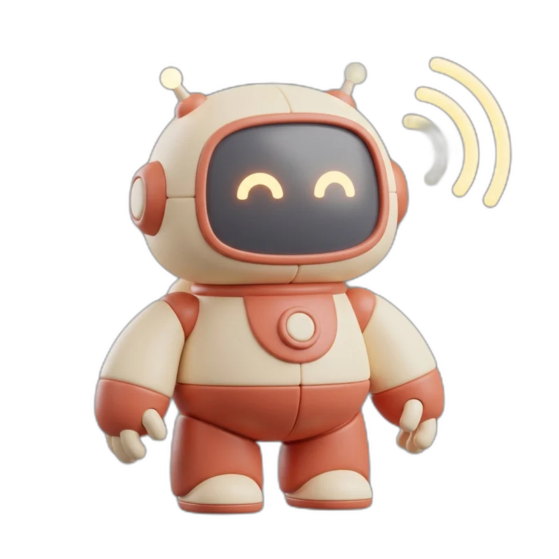 Beszélő robot hangkörökkel: a Via képernyő nélkül, csak hanggal működik